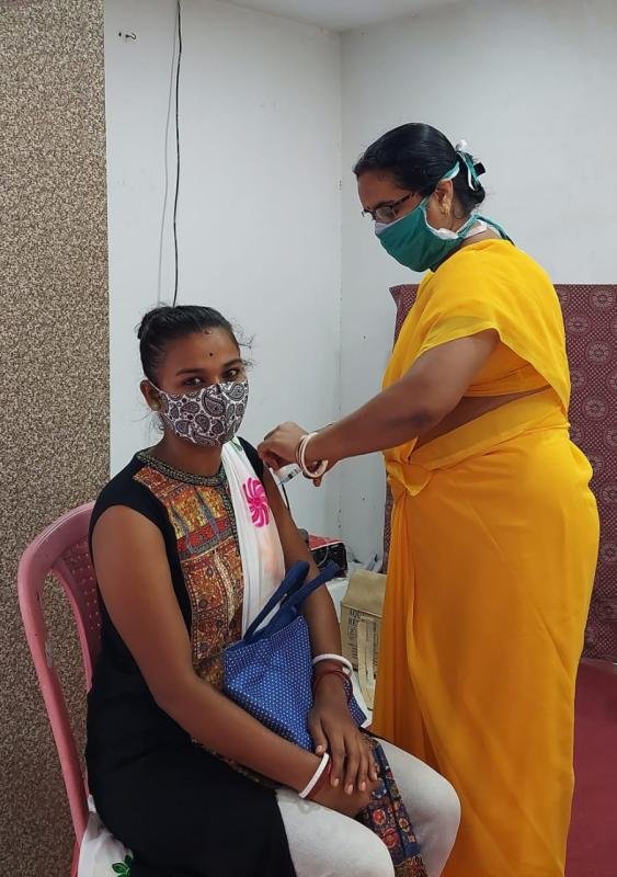 COVID-19 vaccination camp